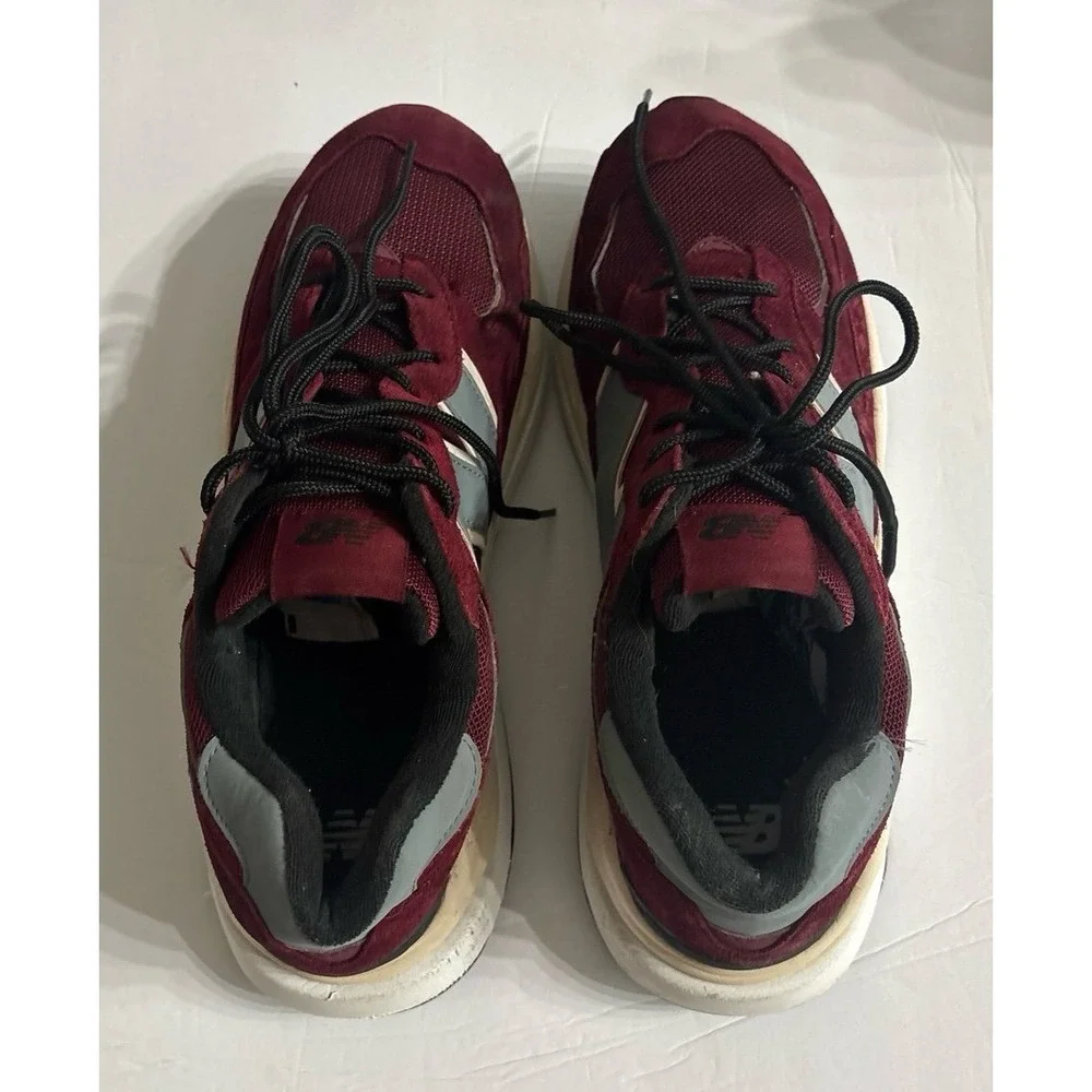 New Balance 574 Burgundy Sneakers (sz. 10 men's)